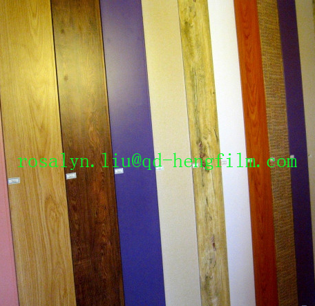 High Gloss Decorative PVC Rigid Film for Laminating of Ceiling, Doors, Floor, Edging, Photo