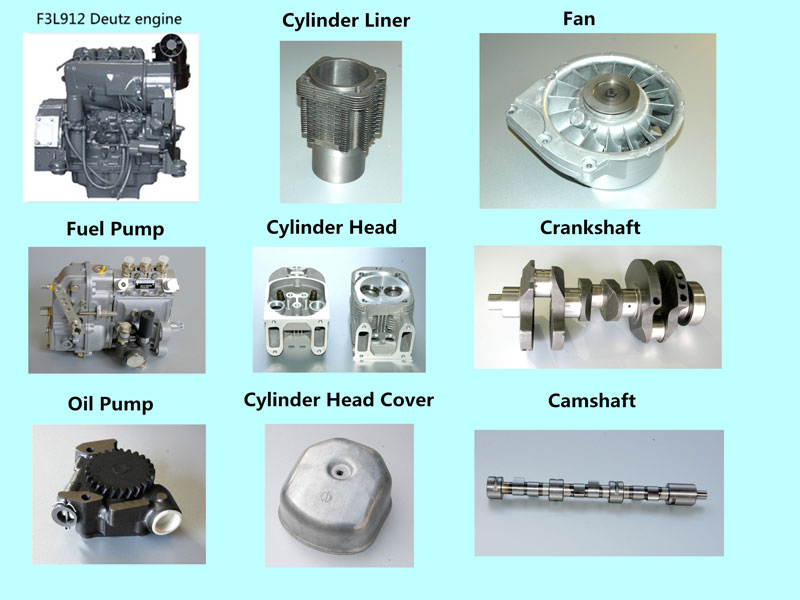 3 Cylinder Deutz Engine for Generator (F3L912)