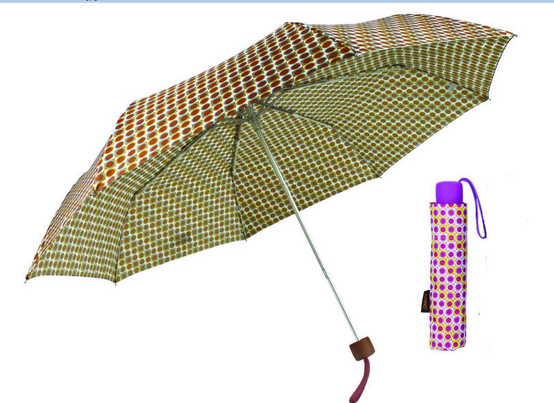 Colorful DOT 3 Fold Manual Aluminum Umbrella (YS-3FM21083939R)