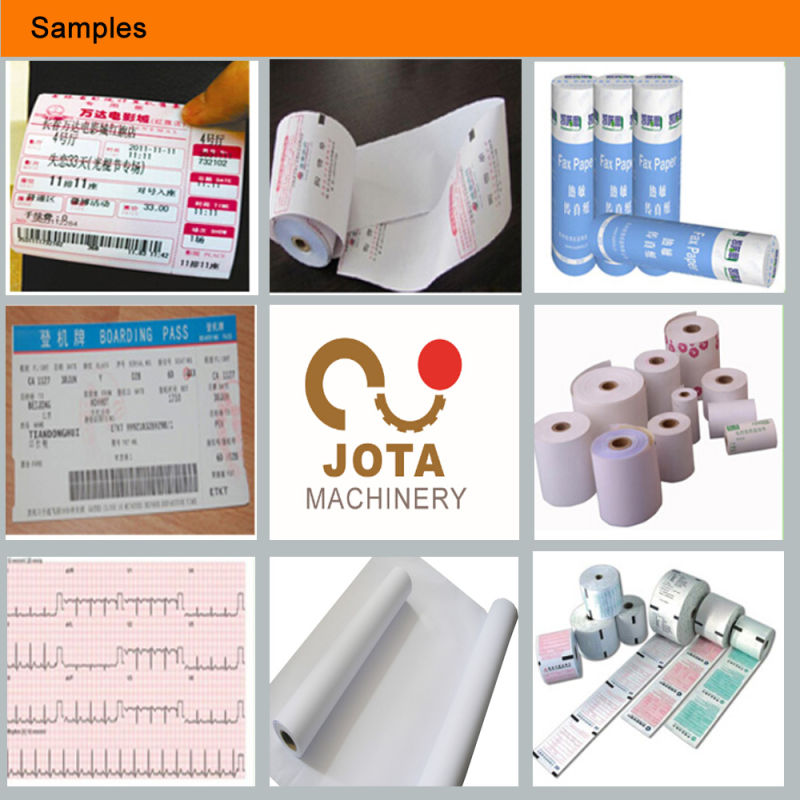Double-Layer ECG Paper Thermal Paper Slitter Rewinder Paper Slitting Machine