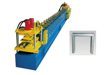 Steel/Aluminum Door Frame Roll Forming Machine, Making Machine