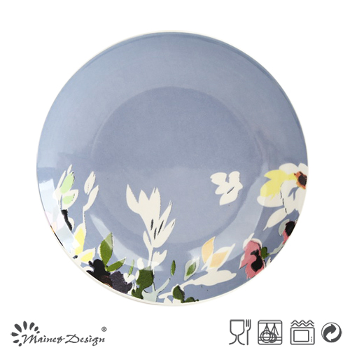 30PCS Dinnerware Set Hand Painted Shinny Glaze Colorful Design