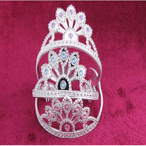 Shinny Austrian Rhinestone Tiara Crystal Crown Bridal Wedding Party