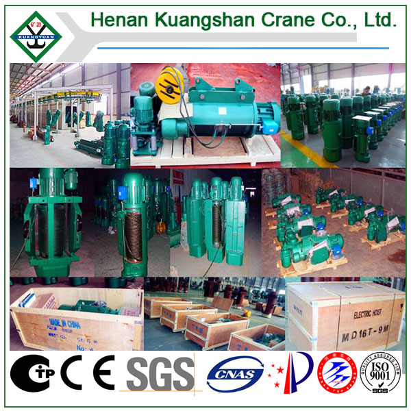 Monorail Wire Rope Electric Hoist Monorail Crane