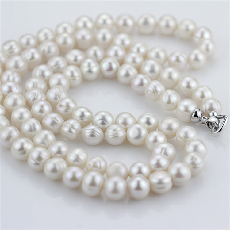 Snh Natural with Wedding Genuine Pearl Jewelry Set