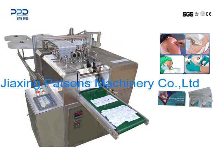 Povidone Iodine Prep Pad Packaging Machine