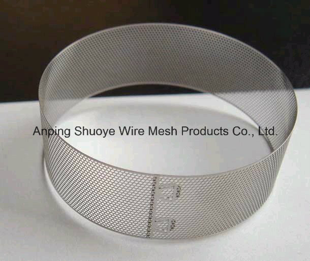 Stainless Steel Punching Sheet for Filters Slotted Screen Perforated Sheet Metal