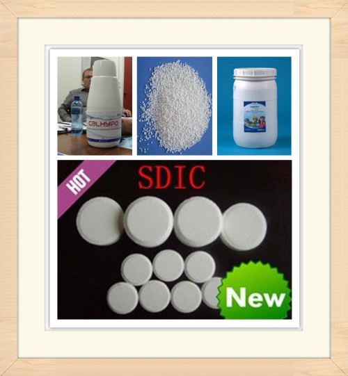 Sodium Dichloroisocyanurate Salt Disinfectant Chemicals (SDIC/NaDCC) with CAS 2893-78-9