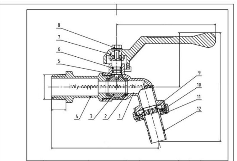 OEM&ODM Quality Zinc Forged Plated Bibcock (AV2025)