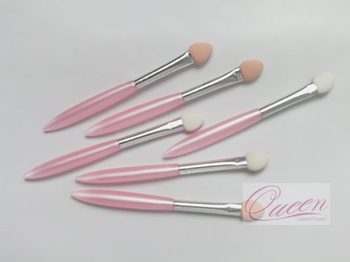 Wholesale Plastic Handle Sponge Eyeshadow Applicators