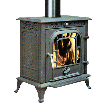 Modern Cast Iron Stove (FIPA001) , Wood Stoves