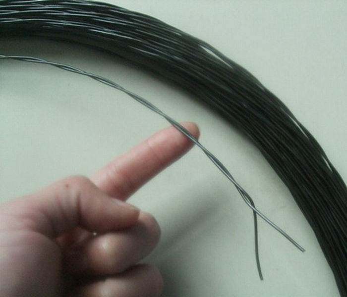 1.24mm Double Black Annealed Twisted Wire for Brazil Market