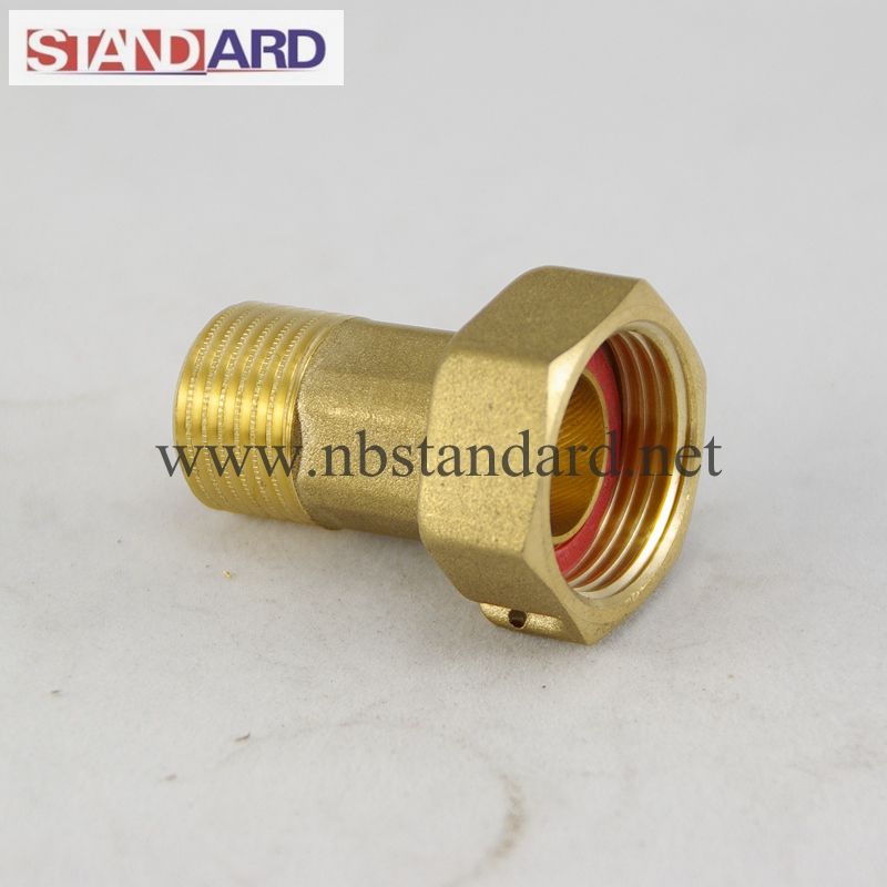Brass Water Meter Union Fitting