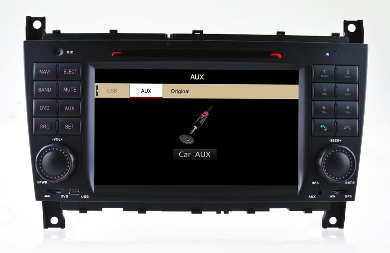 Auto GPS for Benz C-Class W203/Clc DVD Player