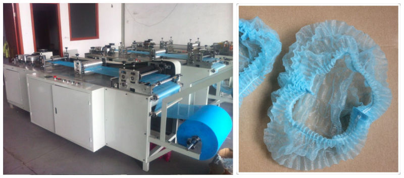 Disposable Hair Net Mob Cap Making Machine