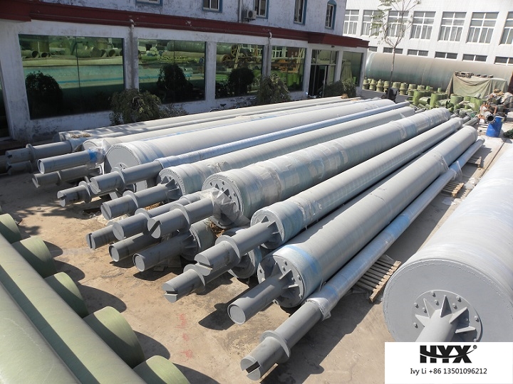 FRP Rpm Pipe Used for Mountain Areas and Marshland or Desert