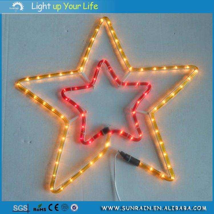 Motif Light 5meter snow flake made by led light