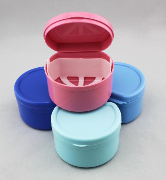 Colorful and Big Denture/Retainer Box