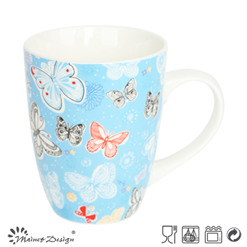 Colorful Butterfly Decal Household 12oz Mug