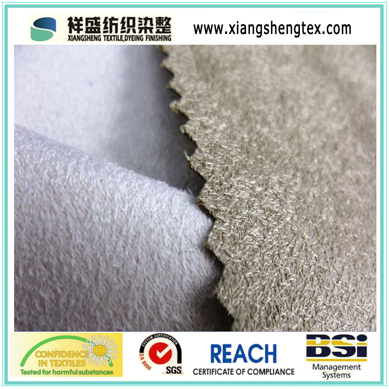 Polyester Synthetic Suede for Jacket (XSS-1030)
