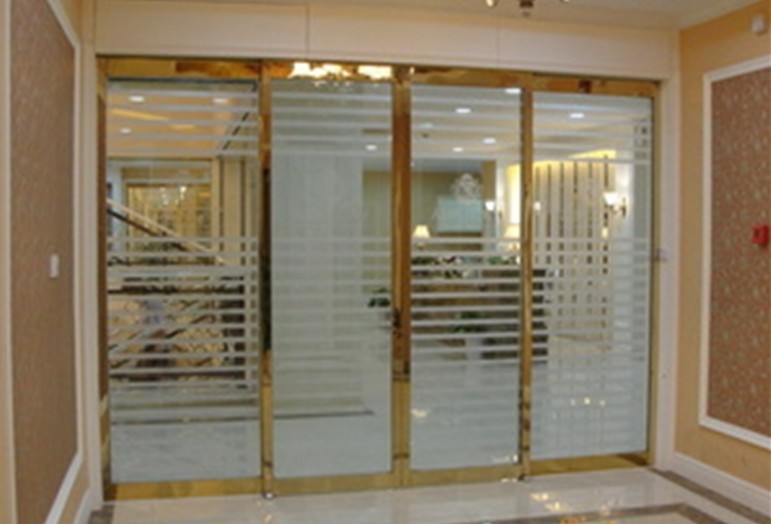 Frame Glass Auto Sliding Door Operator