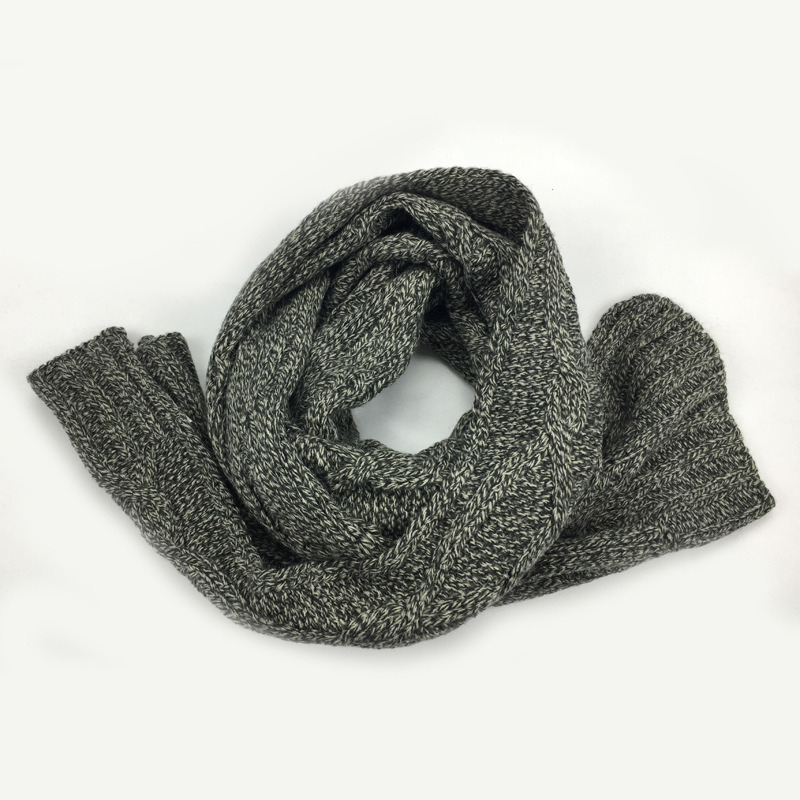 Mens Womens Unisex Multiple Cable Neck Warmer Thick Cashmere Feel Winter Knitted Scarf (SK804)