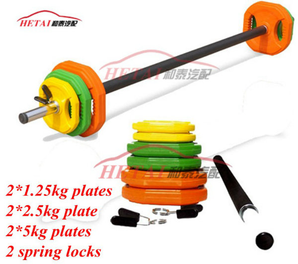 19.5kg 40kg Weightlifting Crossfit Olympic Barbell Weight Set on Sale