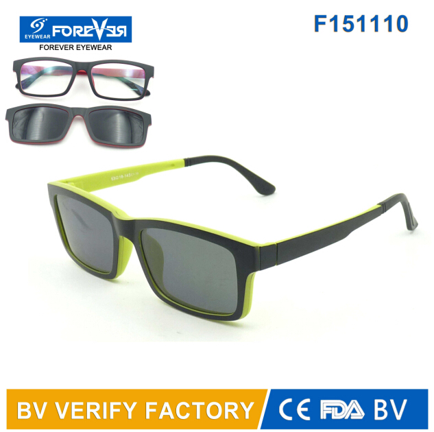 F151110 New Design Ultrathin Magnetic Sunglasses&Reader&Optical Glasses