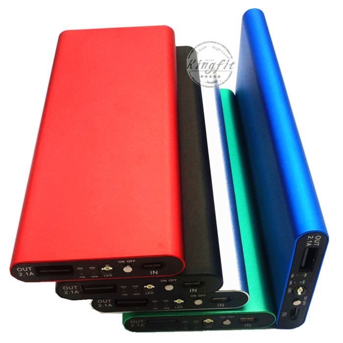 2015 New High Quality Real 9000mAh Wallet Shape Mobile Power Bank Battery Charger for Smartphone