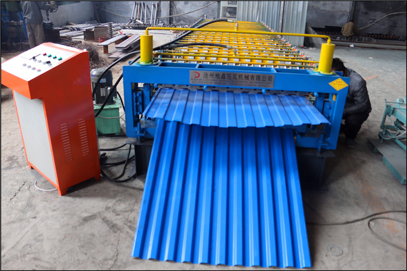 C8/C21 Russia Type Roof Panel Roll Forming Machine