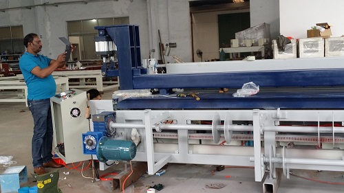 Dza4000 4000mm Length 2-50mm Thickness Plastic Sheet Welding Rolling and Bending Machine