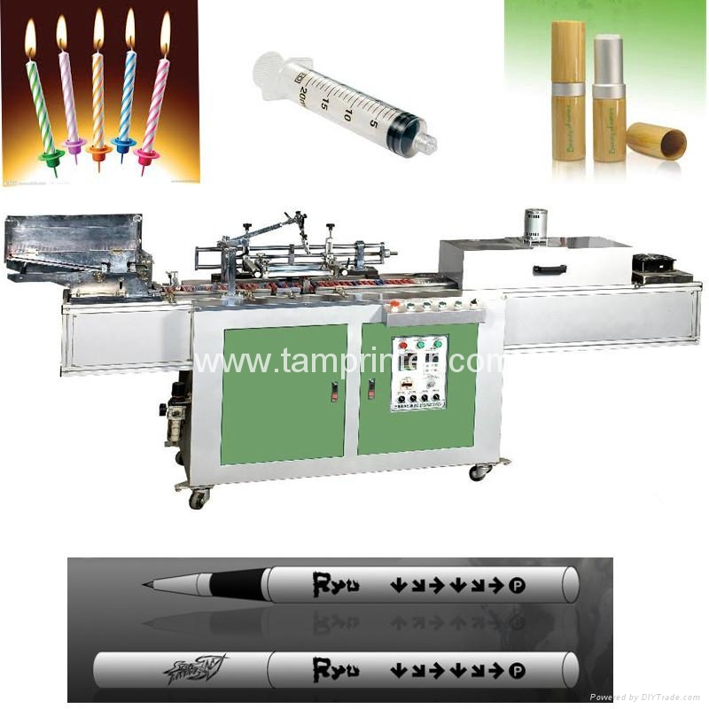 Tam-Zm Round Surface Automatic Screen Printer on Pens with IR Oven