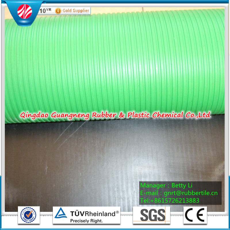 Anti-Slip Rubber Sheet, Rubber Exercise Sheet, Rib Rubber Sheet