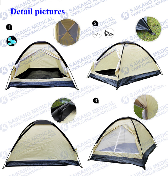 Water-Proof Tent with Frame Type Structure