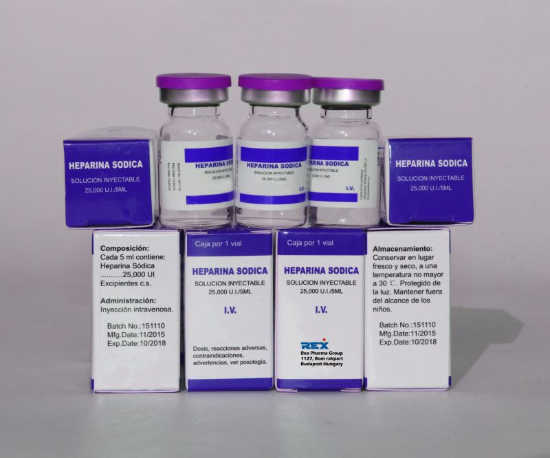 Heparin Sodium Injection 25000 Iu & Actd/Ctd Dossier of Heparin Sodium