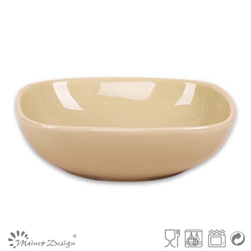 Fashion Design Square Shape Ceramic Bowl