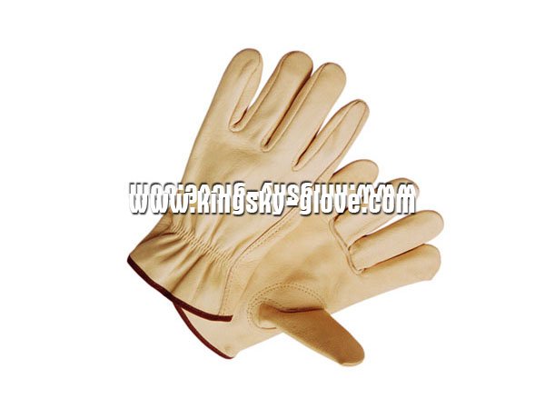 Cow Grain Driving Work Glove