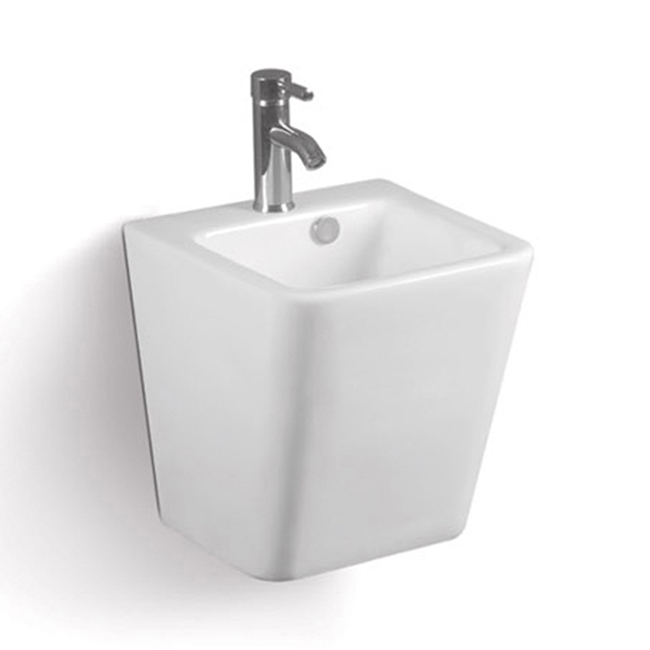 High Quality Pedestal Wall Hung Bathroom Ceramic Wash Basin 