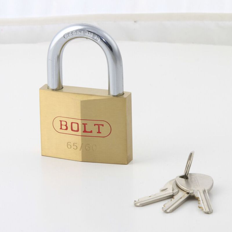 Diamond Brass Rhombic Type Padlock with Double Locking