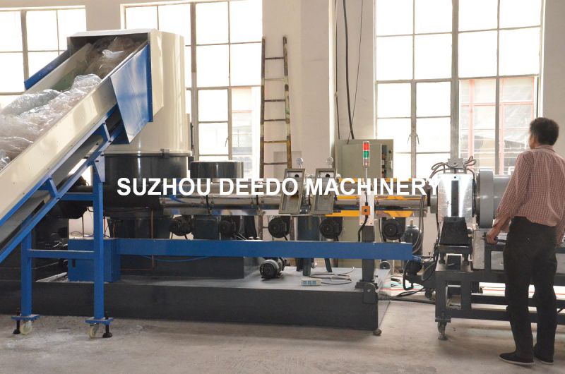 PP PE Plastic Granule Pellet Machine and Production Machine