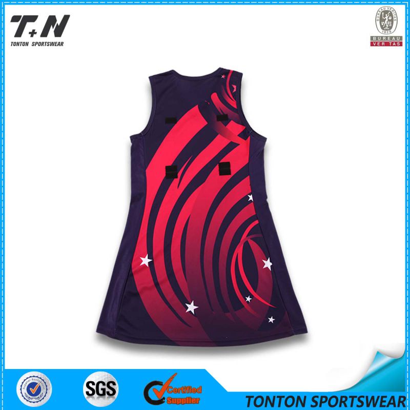 Custom Sublimated Netball Uniform Sports Wholesale