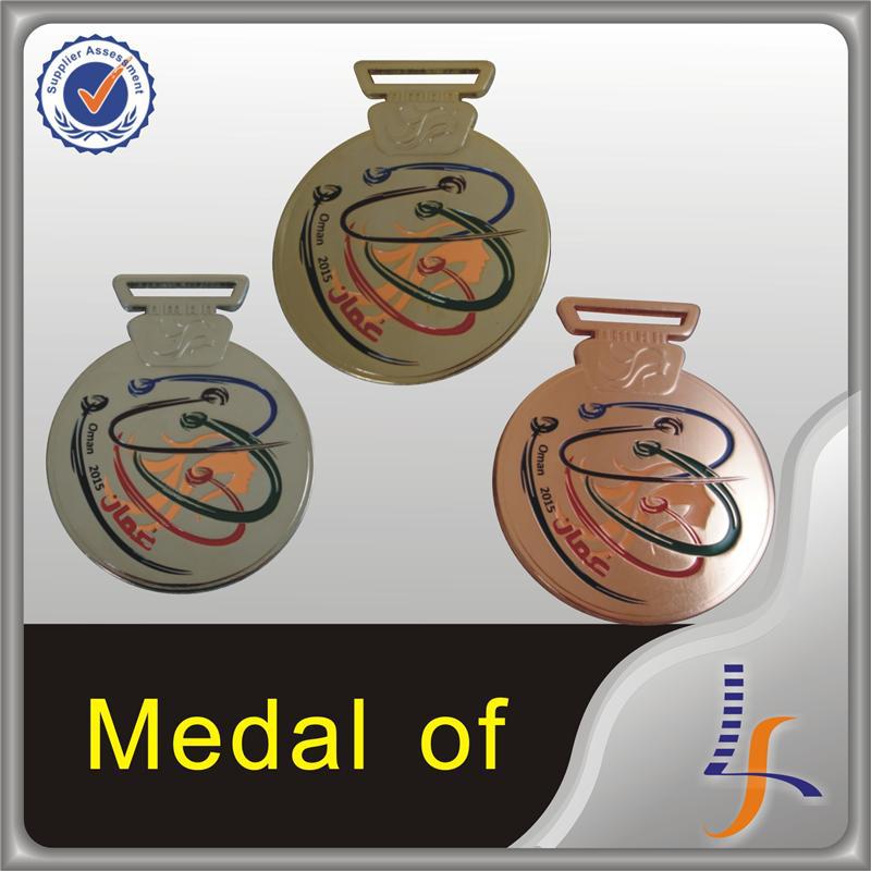 Oman Metal Medal with Customized Logo Engraving