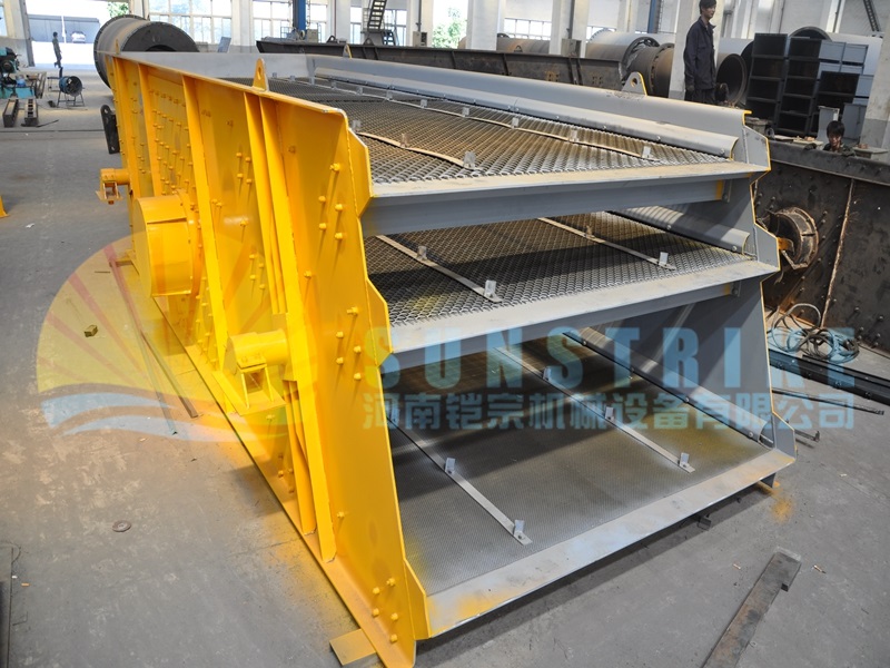 High Productivity & Strong Exciting Force Circular Vibrating Screen