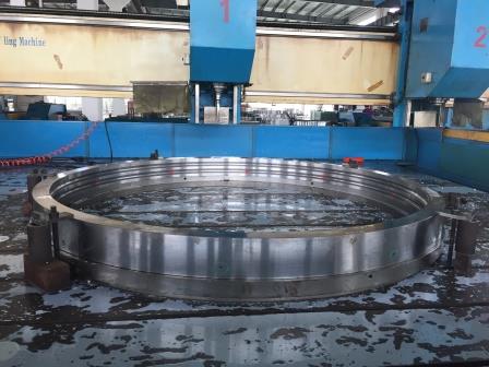 Wind Turbine Slewing Bearing Semi-Machining