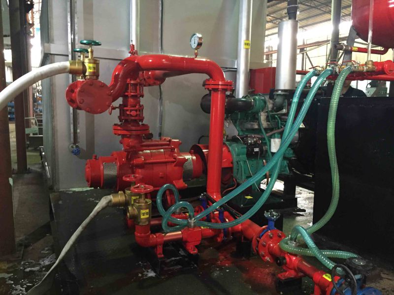 Self-Priming Diesel Fire Water Pump