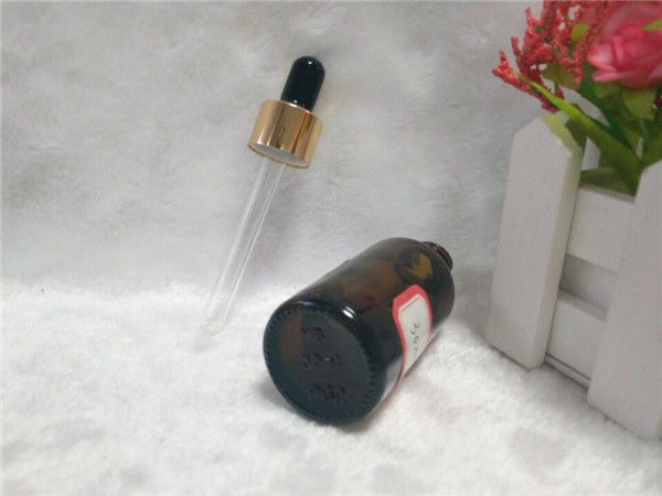 30ml Brown Essential Oil Bottle with Dropper (EOB-11)