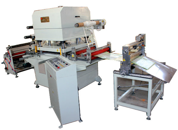 Label Die Cutting Machine with Rewinder