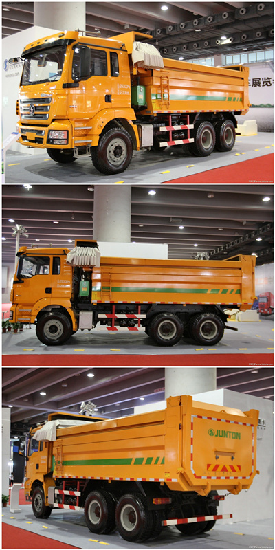 336HP Heavy Duty Shacman M3000 Dump Trucks for Loading Stone