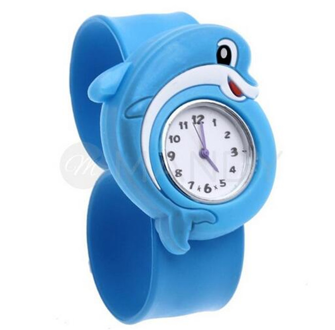 Yxl-351 Wholesale Slap Watch Cheapest Kids Animal Ketty Panda Bird Dragonfly Fashion Slap Strap Quartz Watches