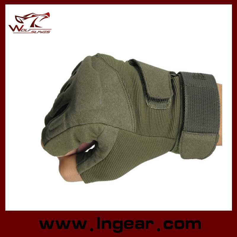 Special Operation Tactical Half Finger Assault Gloves Blackhawk Gloves